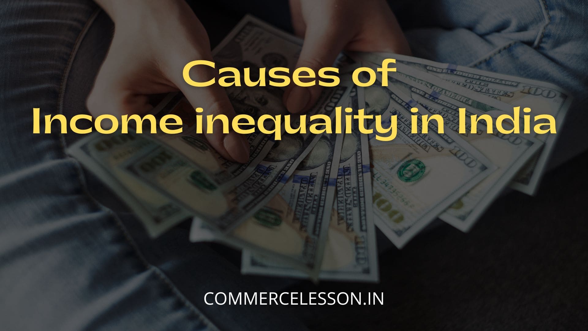 Causes of Income inequality in India