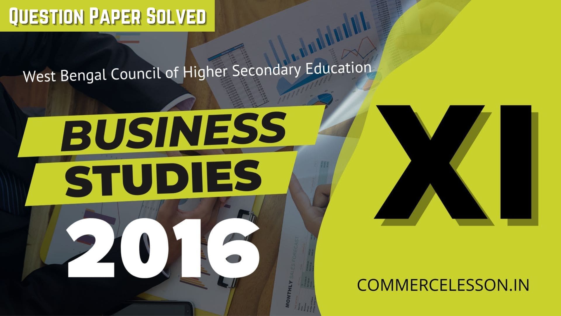 Business Studies Question Paper Solved 2016