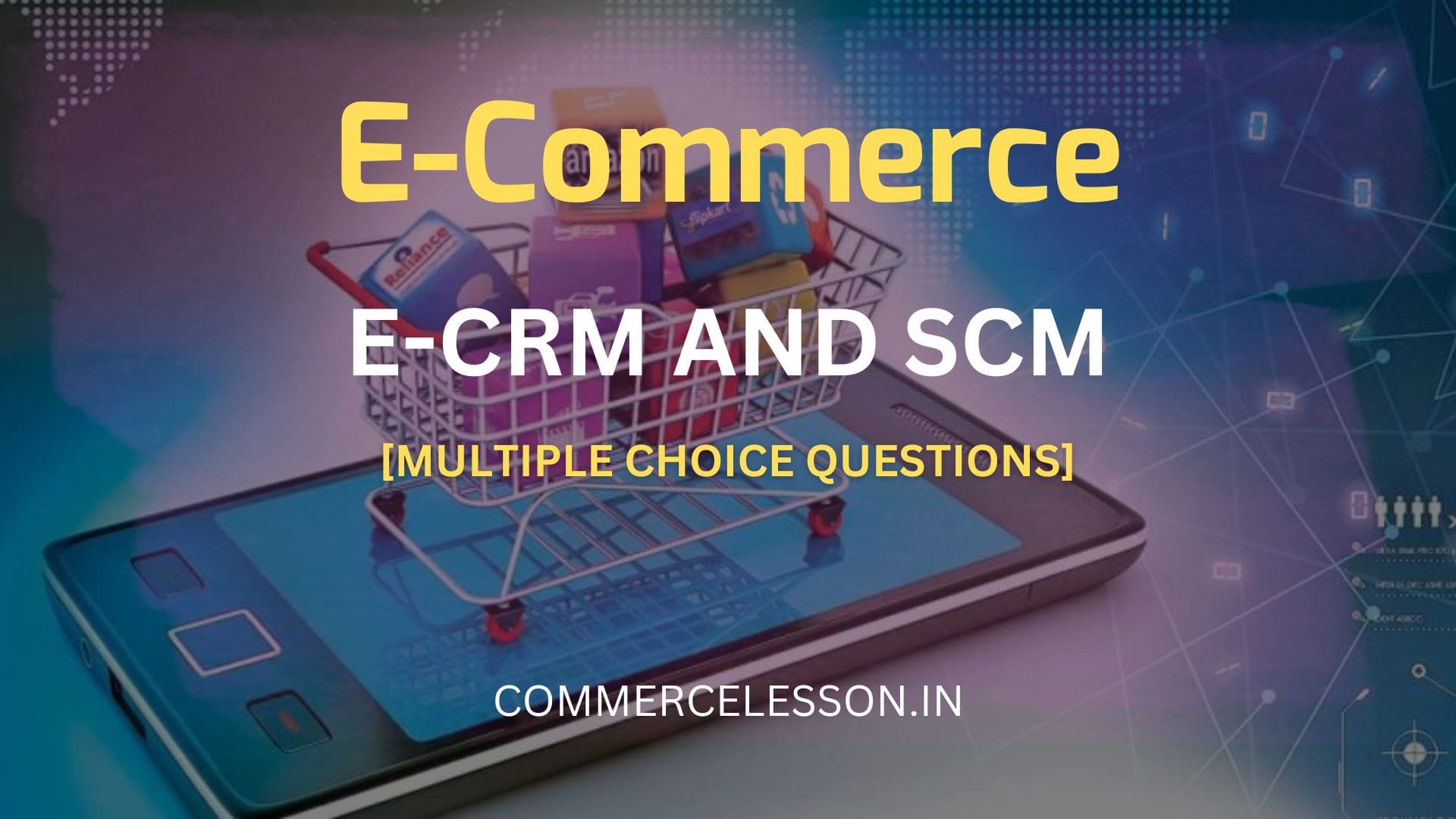 E-CRM and SCM Multiple Choice Questions