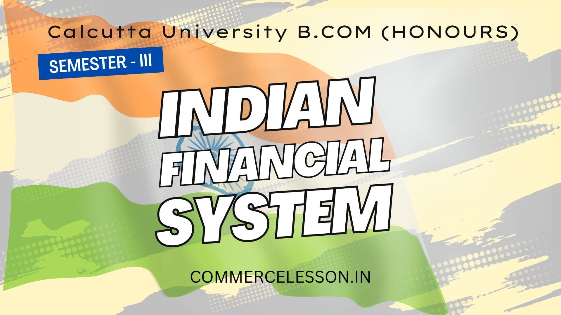 Indian Financial System Syllabus