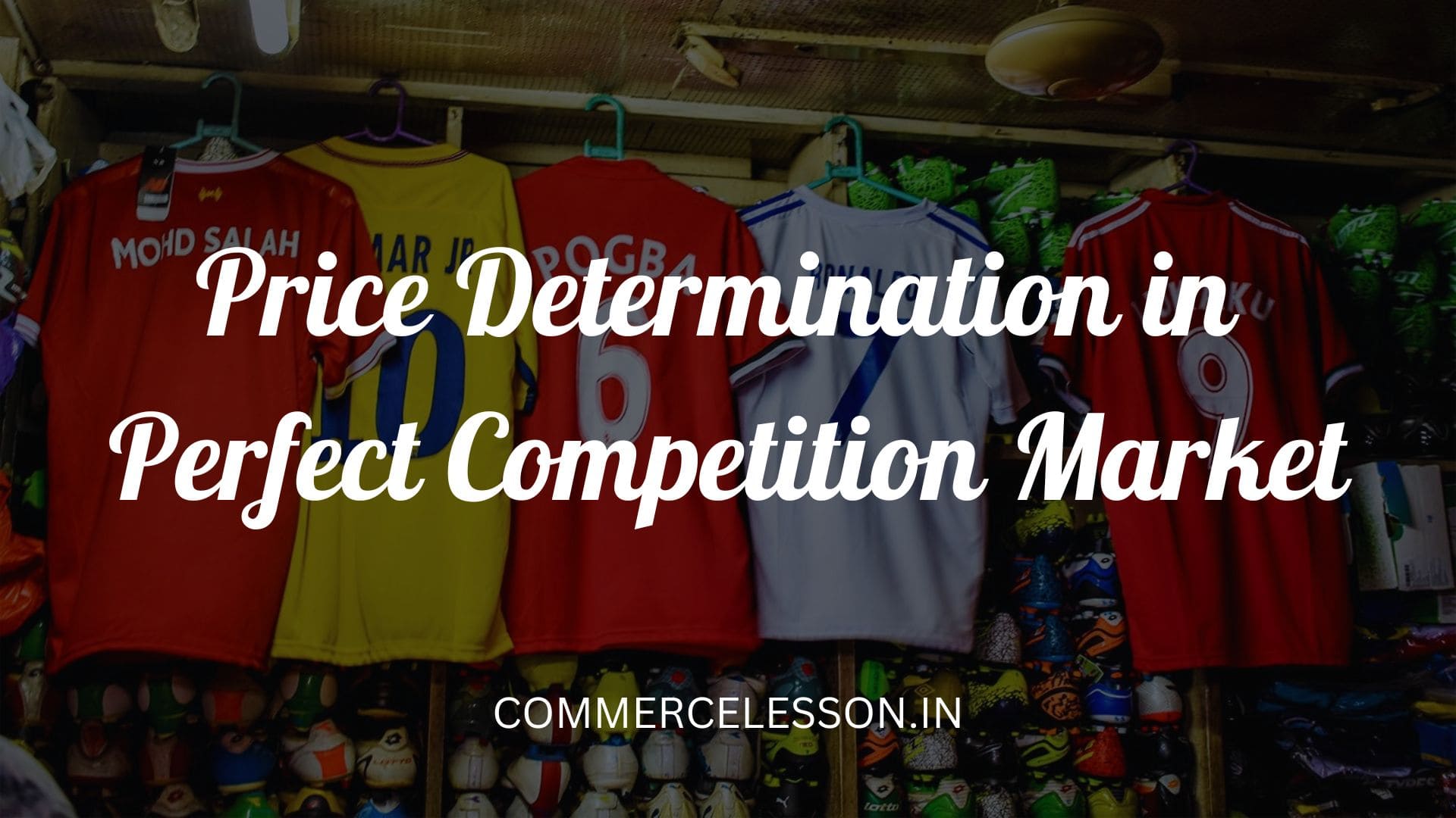 Price Determination in Perfect Competition Market
