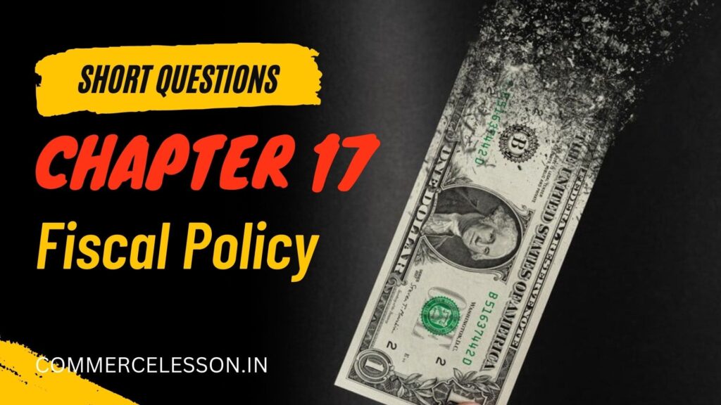 Fiscal Policy Short Questions